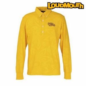 【正規品】 ラウドマウス LOUDMOUTH メンズ 男性 長袖シャツ ポロシャツ ファッション スポーツ ゴルフ ゴルフウェア ロゴ