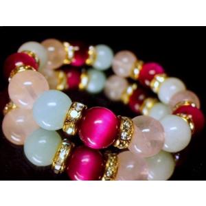 Rai 特大2個 タイガーアイ2個 アクアマリン2個ローズクォーツ2個 皿 野田 夏実 大皿（Pink） 空間に華を添える、草花が躍るアートプレート