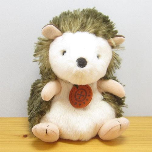 ハリネズミのぬいぐるみ サンアロー　オリジナルぬいぐるみ　potte　ハリネズミ　ぬいぐるみ 雑貨 ...