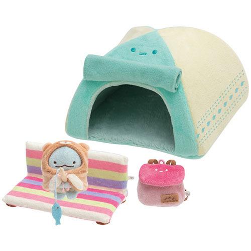 すみっコぐらし　コレクション　シーンぬいぐるみ かわうそとすみっコキャンプ・テント すみっこぐらし ...