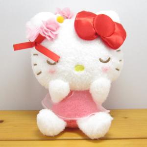 ハローキティ いろいろふぇいす キラキラ ぬいぐるみ S : キューティー