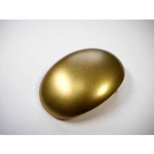 真鍮製 ベルト幅40mm用 楕円型バックル (ゴールド)