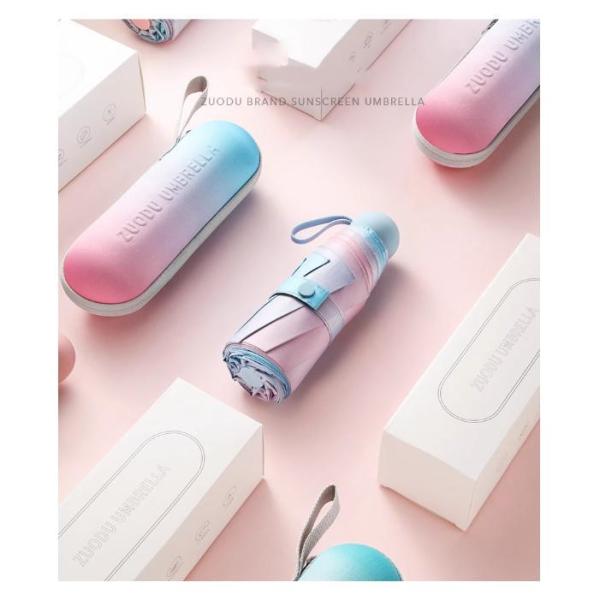 折りたたみ傘 レディース 便利ケース付き 日傘 晴雨兼用 遮光 丈夫８本骨 小さめ UVカット 軽量...