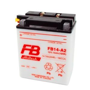 古河電池 FB14-A2 開放型バイクバッテリ...の詳細画像1