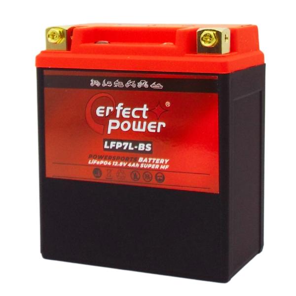 パーフェクトパワー LFPR7L-BS バイク用 LiFePO4 リン酸鉄リチウムバッテリー [互換...