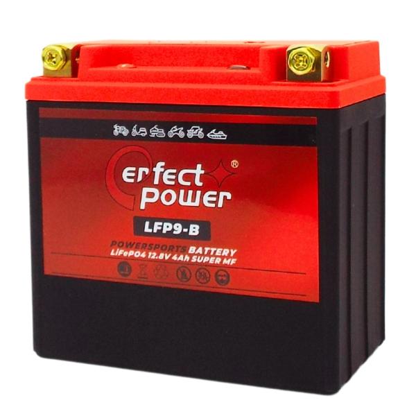 パーフェクトパワー LFPR9-B バイク用 LiFePO4 リン酸鉄リチウムバッテリー 【互換 ユ...