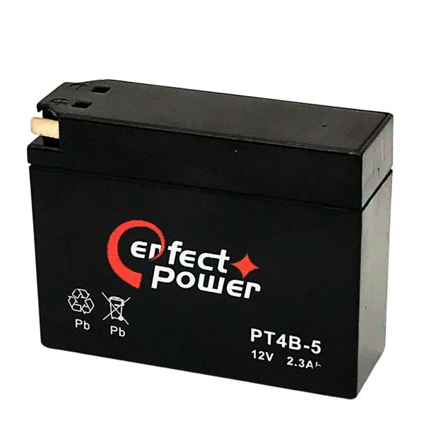 パーフェクトパワー PT4B-5 充電済バイクバッテリー【互換 GT4B-5 YT4B-BS YT4...