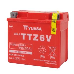 台湾ユアサ YUASA TTZ8V バイクバッテリー 充電済【互換 GTZ8V YTZ8V