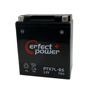 PERFECTPOWER PTX7L-BS バイクバッテリー 充電済