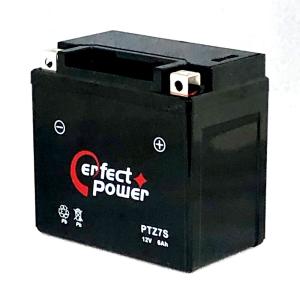 PERFECT POWER PTZ7S バイクバッテリー充電済 互換 YTZ7S FTZ7S GT6B-3 FTZ5L-BS YTZ6V 即使用可能
