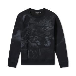 ローンウルフ クルーネック トレーナー