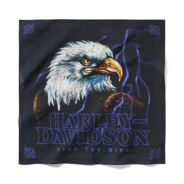 ライトニングイーグルバンダナ （ハーレーブラック）