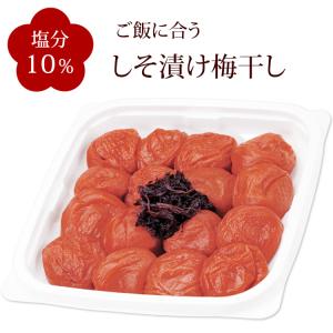 しそ漬け 梅干し ご家庭用エコパック あかね380g 南高梅 塩分10％ しそ 紫蘇 定番 紀州産 梅翁園 ばいおうえん