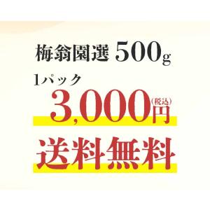 梅干し 減塩 しそ漬け梅 塩分3% 梅翁園選 ...の詳細画像2
