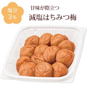 はちみつ 梅干し ご家庭用エコパック あまあま3％ 380g 塩分3％ はちみつ梅 紀州南高梅 梅翁園 ばいおうえん