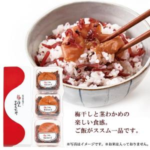 混ぜご飯の素 紀州南高梅ぼし 梅ごはんまぜるだけ 南高梅 わかめ しその実｜baiouenn