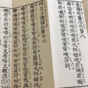 #資070 金光明最勝王経陀羅尼 句読平仮名付 小形の詳細画像2