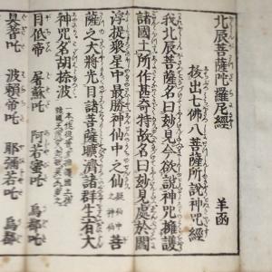 #資174 北辰菩薩陀羅尼経<妙見経> 訓点句...の詳細画像1