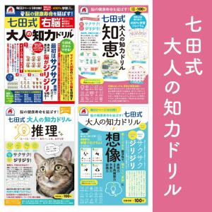 七田式 大人の知力ドリル シルバーバック 脳トレ...の商品画像