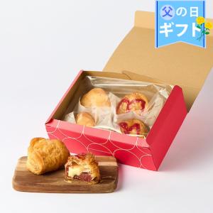RINGO 4P BOX（カスタードアップルパイ 2個・カスタードアップルパイ ダブルベリー 2個）PRESS BUTTER SAND 公式 敬老の日 お菓子 ギフト