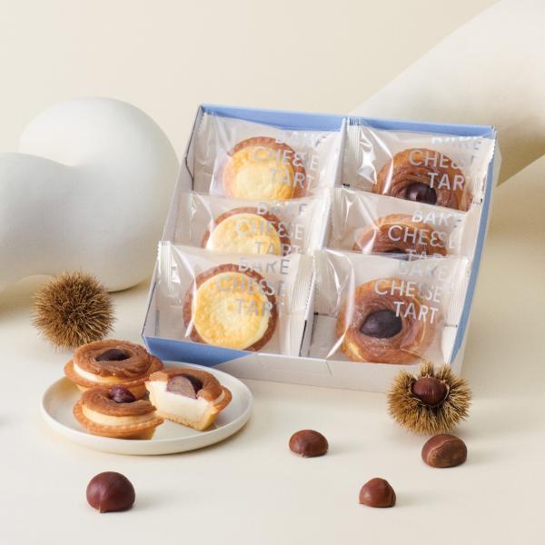 お歳暮 冬ギフト 2025 洋菓子 おしゃれ ベイクチーズタルト 6P BOX （ チーズタルト 3...