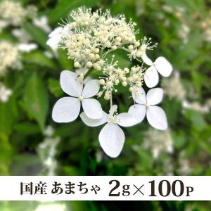 甘茶（あまちゃ）　２ｇ×100ｐ　国産　花祭り（灌仏会）　メール便送料無料｜bakuchanhonpo