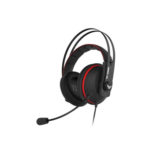 ASUS ゲーミングヘッドセット TUF Gaming H7 CORE RED PS5 PS4 PC...
