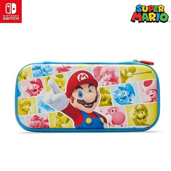 PowerA Nintendo Switch キャリングケース スーパーマリオ キノコ王国 リール ...
