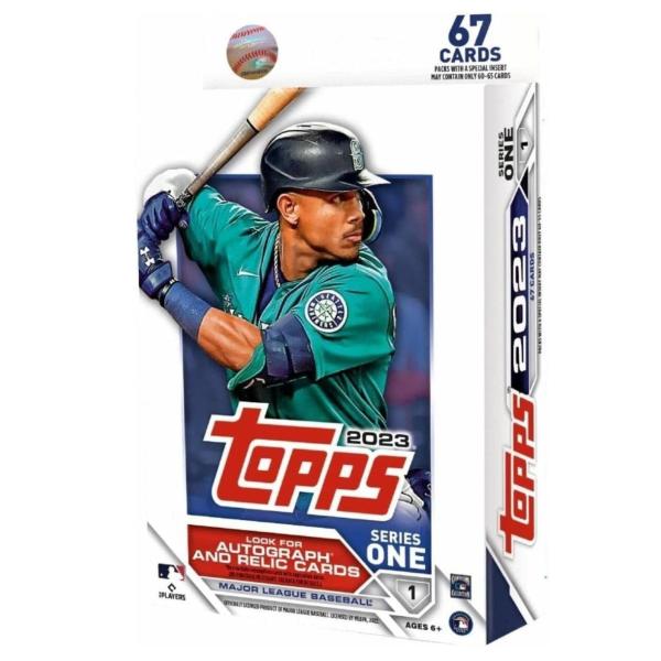 MLB 2023 Topps Series 1 Baseball Card Hanger Box ト...