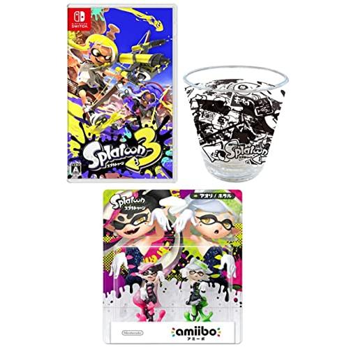 スプラトゥーン3 Switch amiibo シオカラーズセット アオリ ホタル アクリルタンブラー...
