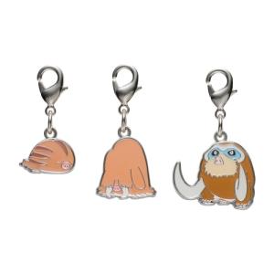 ポケモンセンターオリジナル 全国ずかん メタルチャーム 220 221 473 ウリムー イノムー マンムー キーホルダー 代引不可商品｜World Free Store
