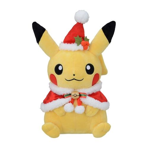 ポケモンセンターオリジナル ぬいぐるみ クリスマス ピカチュウ ポケモン サンタ帽子