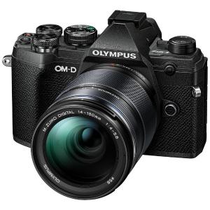 OLYMPUS OM-D E-M5 Mark III ミラーレス一眼カメラ 14-150mm II レンズキット ブラック ズームレンズ｜bakuyasuearth