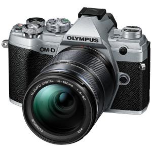 OLYMPUS OM-D E-M5 Mark III ミラーレス一眼カメラ 14-150mm II レンズキット シルバー ズームレンズ｜bakuyasuearth
