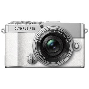 OLYMPUS PEN E-P7 14-42mm EZ レンズキット ミラーレス一眼カメラ ホワイト ズームレンズ｜bakuyasuearth