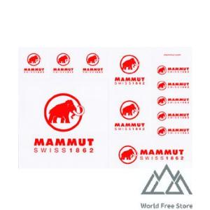マムートステッカーセット Mammut Sticker Set A5 6020-00375 代引不可商品