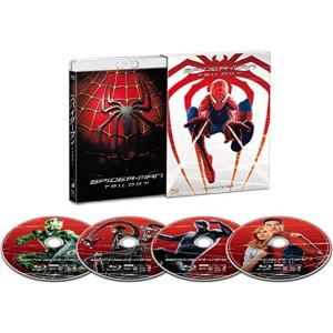 スパイダーマン トリロジー ブルーレイ コンプリートBOX ブルーレイ Blu-ray｜bakuyasuearth