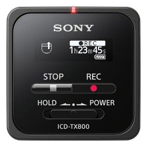 SONY ICD-TX800-B ICレコーダー ブラック 16GB｜bakuyasuearth