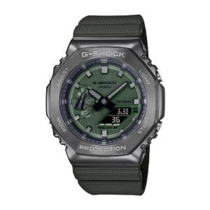 カシオ CASIO G-SHOCK Gショック GA-2100シリーズ メタルベゼル採用モデル GM-2100B-3AJF｜bakuyasuearth