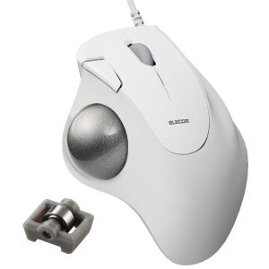 ELECOM トラックボール IST 有線・ベアリングモデル M-IT11URWH（ホワイト）の商品画像