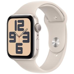 アップル Apple Apple Watch SE GPSモデル 40mmスターライトアルミニウムケースとスターライトスポーツバンド S/M MR9U3J/A｜bakuyasuearth