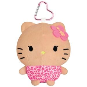 サンリオ ハローキティ 日焼けキティ もちぬいポーチ レオパード