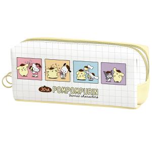 CRUX（クラックス） ポムポムプリン ツインファスナーペンケース ほめ