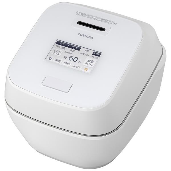 東芝 TOSHIBA 炊飯ジャー 炎匠炊き グランホワイト RC-10ZWW(W) 5.5合 圧力I...