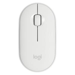 ロジクール Logicool マウス Pebble M350 Chrome/Android/iPadOS/Mac/Windows11対応 オフホワイト SE-M350OW 光学式 無線(ワイヤレス) マウス、トラックボール本体の商品画像