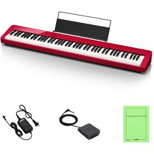 カシオ Privia PX-S1000RD 88鍵盤 電子ピアノ デザイン性と高いピアノ性能で人気 Bluetoothスピーカーとして使用可能｜bakuyasuearth
