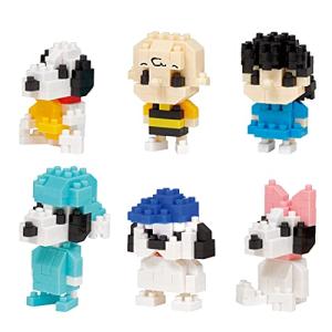 ナノブロック ミニナノ ピーナッツ vol.2 BOX NBMC_26S BOX商品 1BOX = 6個入り 全6種類｜World Free Store