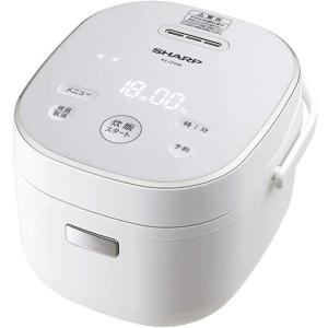 シャープ 炊飯器 マイコン 3合 パン調理機能 ホワイト KS-CF05B-W｜bakuyasuearth