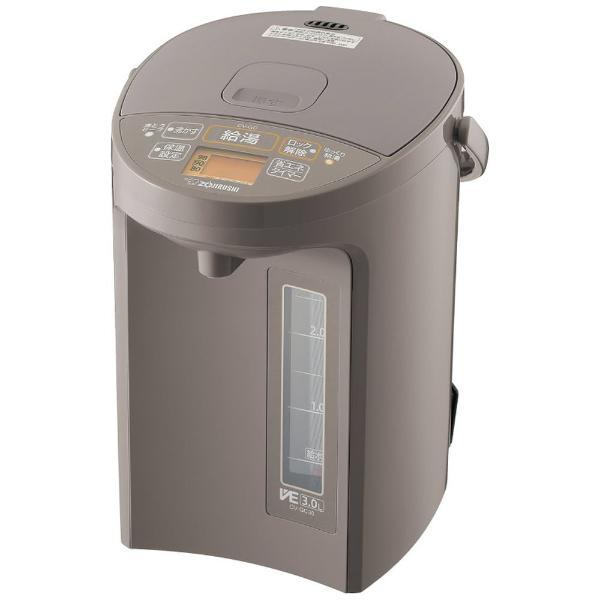 象印マホービン ZOJIRUSHI VE電気まほうびん 優湯生 ライトブラウン CV-GC30-TL...