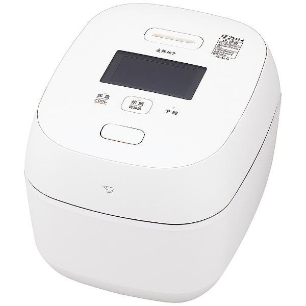 象印マホービン ZOJIRUSHI 圧力IH炊飯ジャー 炎舞炊き 白 NX-AA10 5.5合 圧力...